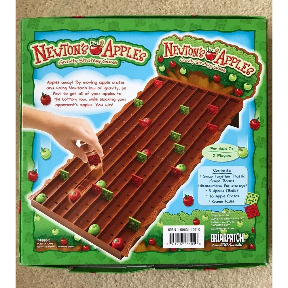 Briarpatch Newtons Apples Gravity Strategy Game Complete Age 7+ Over 200 Awards